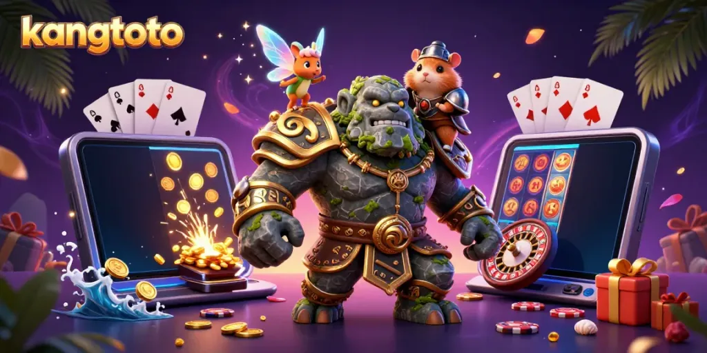 Mengalami keseruan judi di kangtoto dengan golem penjaga dan peri ajaib.