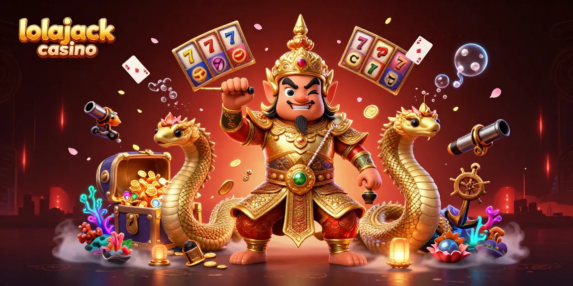 Experience the vibrant action at lolajack casino with 3D fantasy creatures and dynamic slots.
